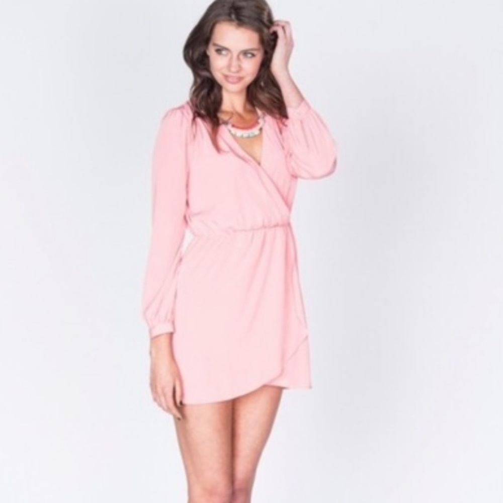 Must have faux wrap Honey Love dress